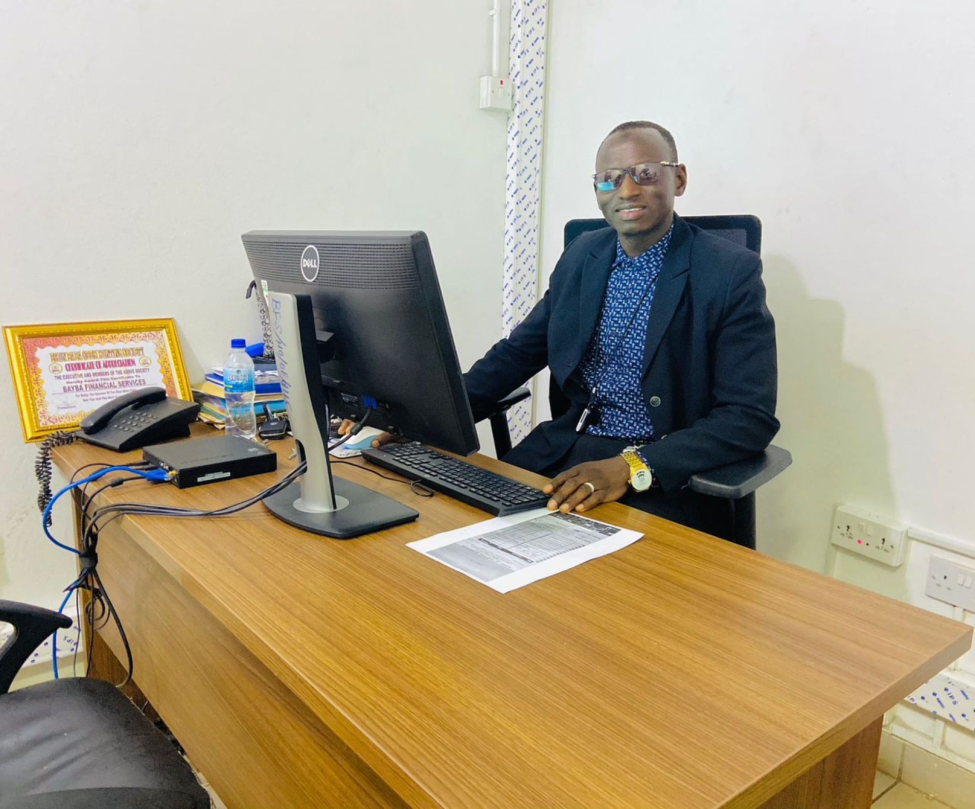 Ebrima Fabureh IT Officer